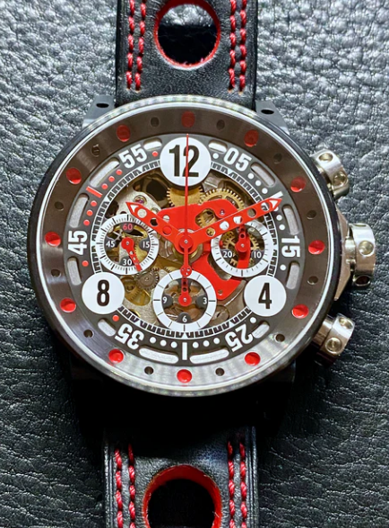 Review High Quality B.R.M Replica Watches For Sale BRM V14-44 Racing Skeleton Dial
